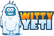 Other Image: Witty Yeti brand logo featuring a cartoon yeti character next to the text 'WITTY YETI'.