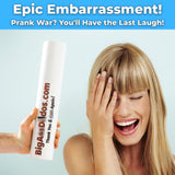 Alternative Product Image: Humorous feature detail of the Witty Yeti Adult Novelty Prank Gift Box, ideal for gag gifts