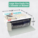 Alternative Product Image: "CHILD CHUCKER" prank gift box dimensions; large size fits sweater or blanket.