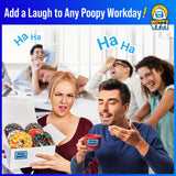 Witty Yeti Funny Fecal Sample Prank Stickers, 25 Pack