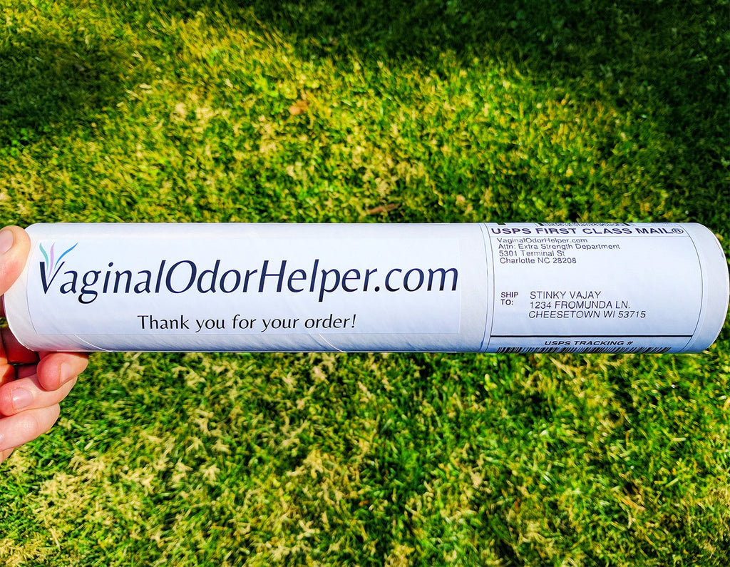 VaginalOdorHelper Prank Mailing Tube Witty Yeti