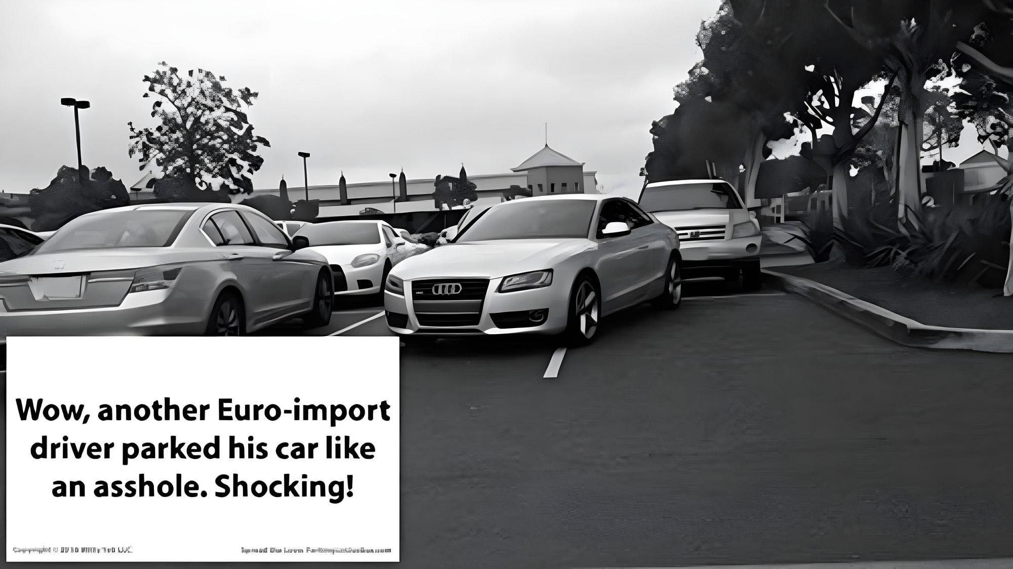 Bad Parking Cards — Road Rage Edition — alternate view