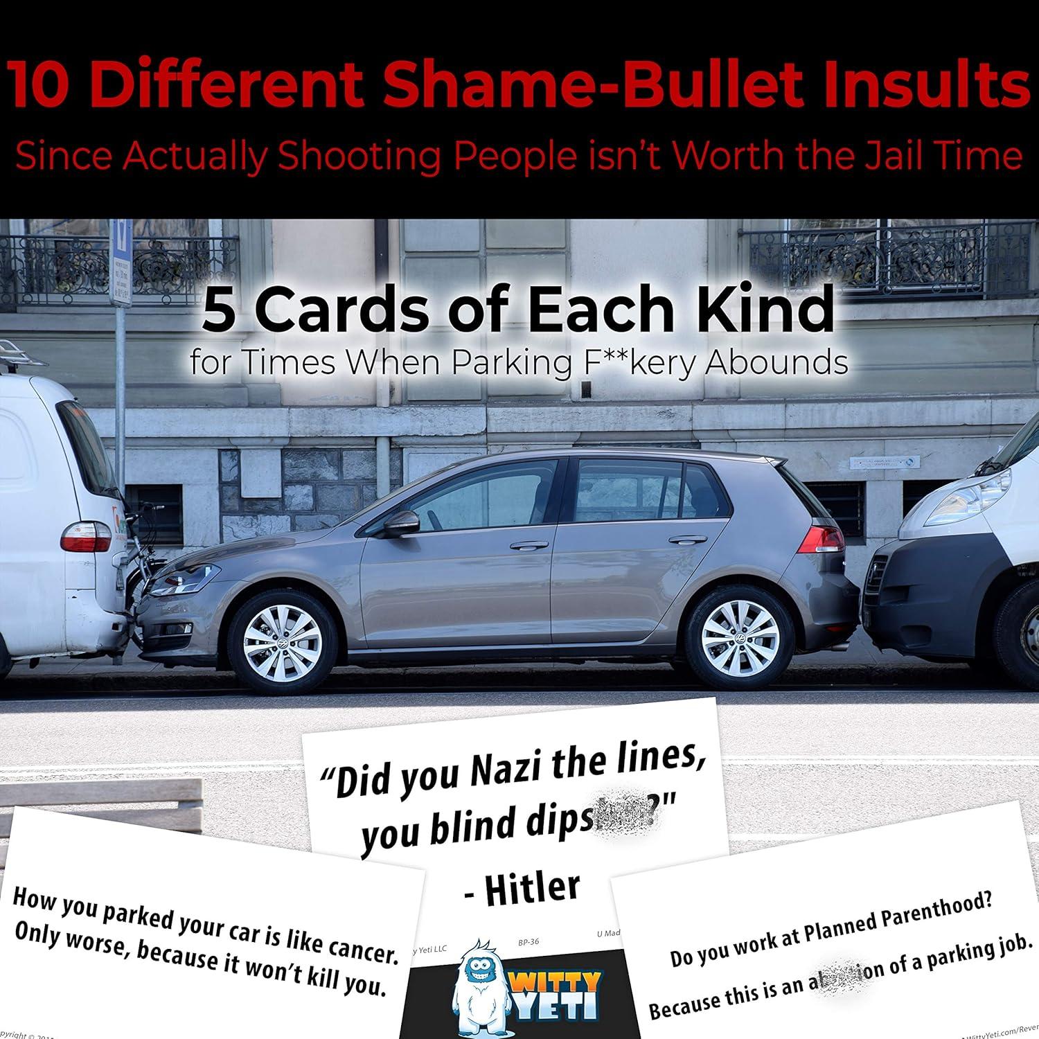 Bad Parking Cards — Street Justice Edition (50-Pack) — alternate view