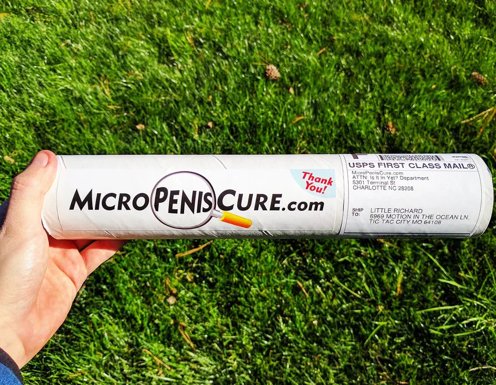 MicroPenisCure.com — prank product by Witty Yeti