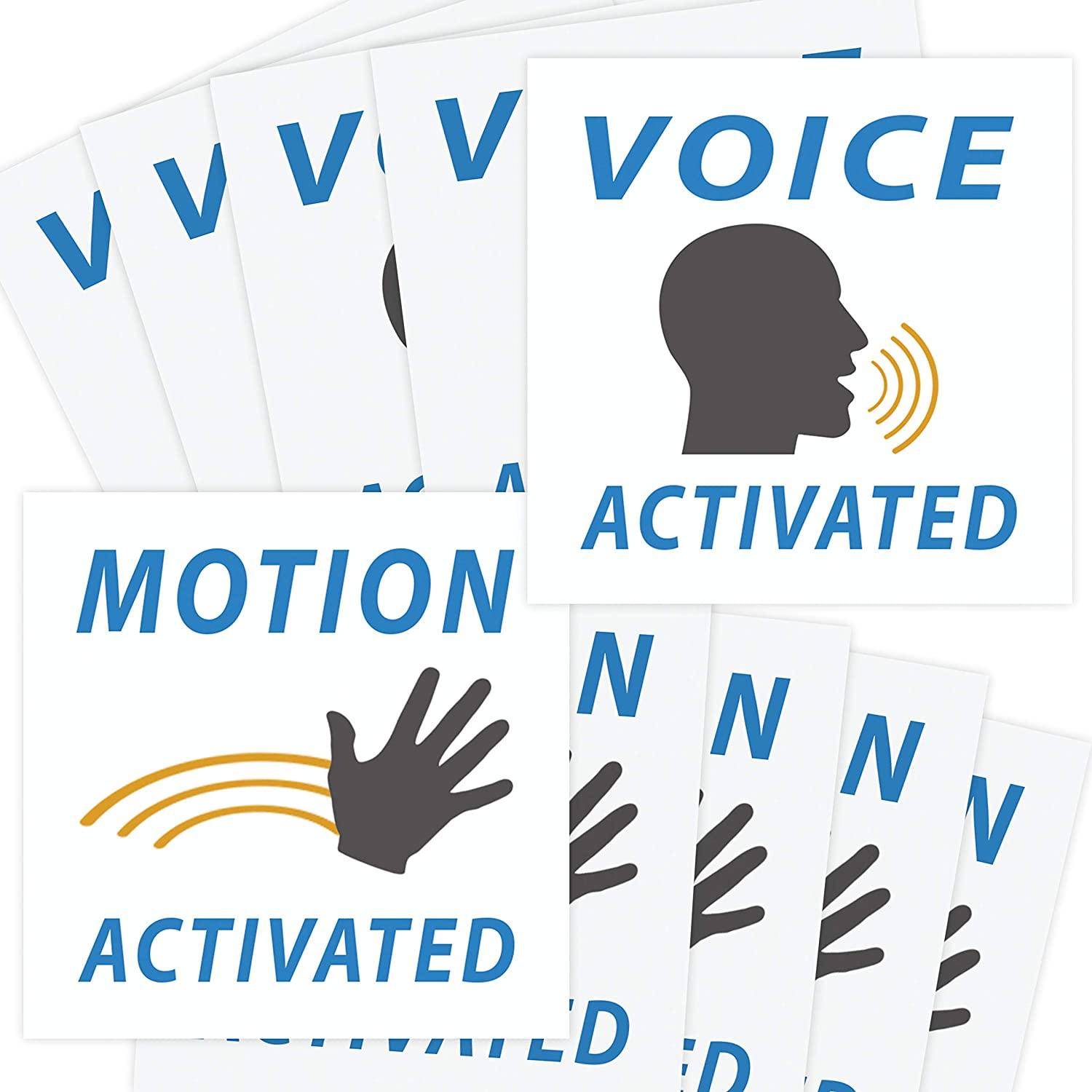 Voice & Motion Activated Prank Stickers — 50-Pack — prank product by Witty Yeti