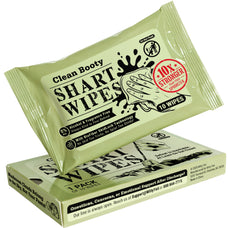 Heavy Duty Tactical Grade Shart Wipes, Single Pack