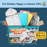 Witty Yeti 13" x 10" x 3.5" Durable Cardboard Human Cone Prank Gift Box