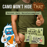 Military Grade Shart Wipes, Double Pack