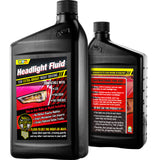 1 Pack - Witty Yeti - Headlight Fluid - Black Bottle/Red & Yellow Label - 8.8 x 4.5 x 2.4