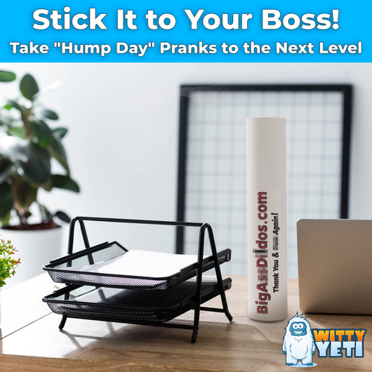 BigAssDildos.com Prank Mailing Tube – Witty Yeti