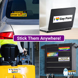 Gay Bumper Stickers 6 Designs