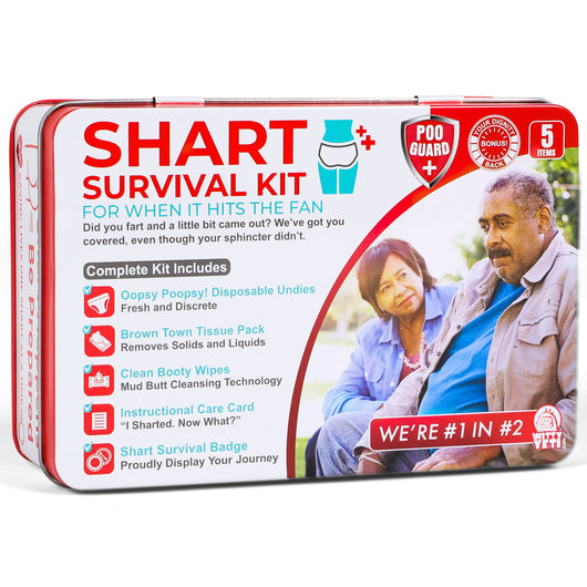 Funny Novelty Prank Survival Kit for Gag Gift