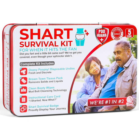 Witty Yeti Funny Novelty Prank Survival Kit for Gag Gift