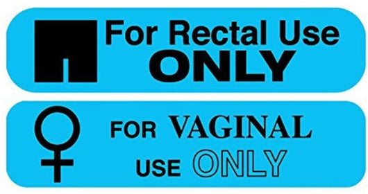 'For Rectal & Vaginal Use Only' Prank Stickers Success