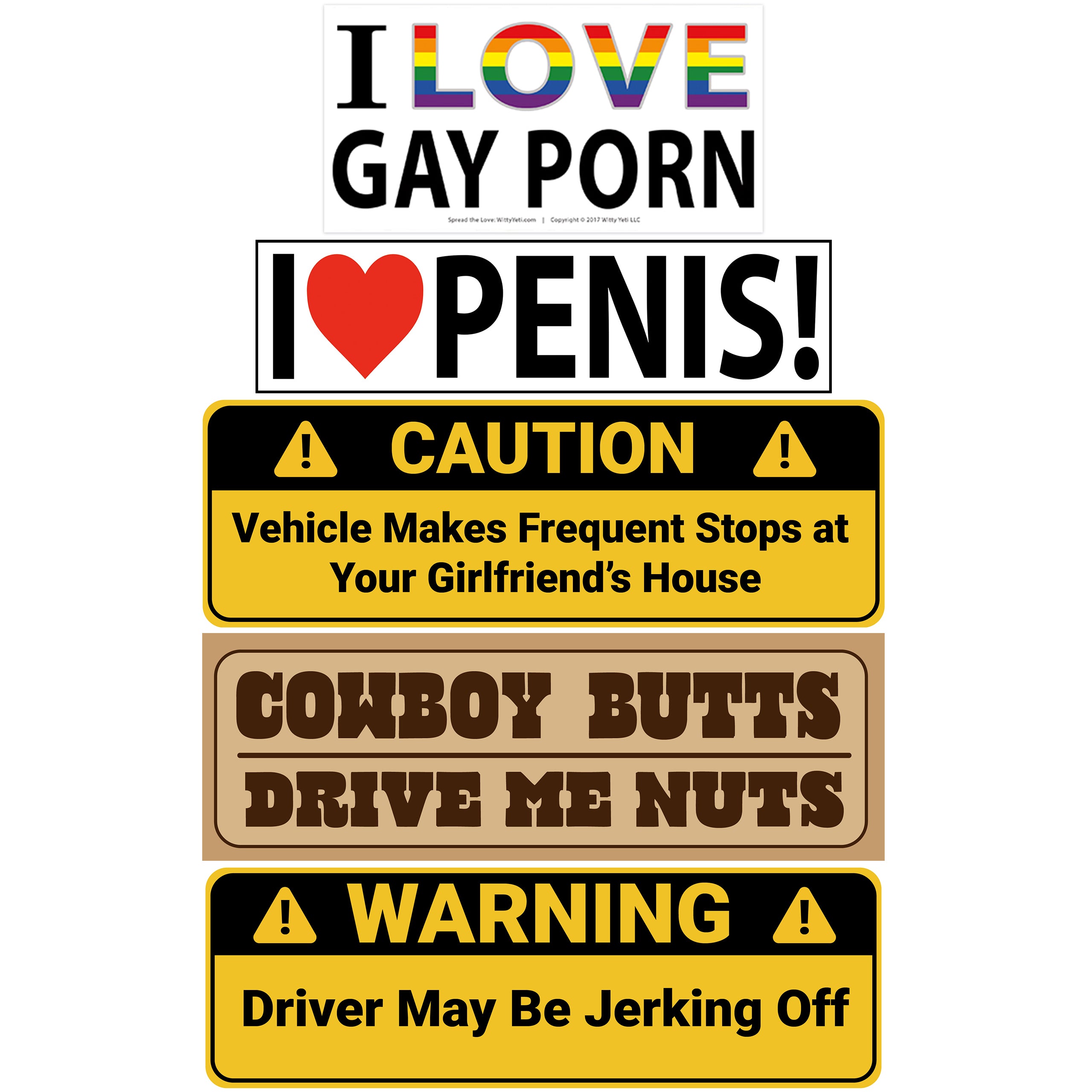  Funny Bumper Stickers for Adults I Love It Pike When