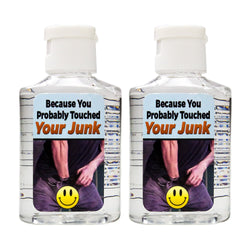 'Because You Probably Touched Your Junk' Hand Sanitizer Gag Gift