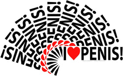 'I Heart Penis' Bumper Stickers